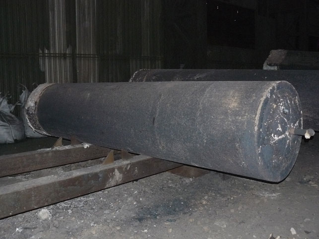 steel ingot - cast round ingot, unit weight up to 33,500kg