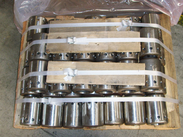 Düsenkopf - für Wirbelschichtanlage, Edelstahlguss 1.4848, einbaufertig bearbeitet