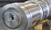 eccentric shaft for crusherforged steel 42CrMo4+QT, Ø660x3910mm, 6,700kg, finish machined