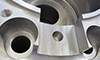 moving crossheaddetail of machining