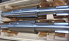 control shaftforged steel 30CrNiMo8+QT, 450kg, finish machined