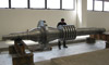 Rotorwelle zur KohlevermahlungSchmiedestahl 16Mo3, 11.800kg, vorbearbeitet