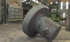 FlanschwelleVergütungsstahl, Flanschdurchmesser 2600mm, Höhe 1900mm, Rohgewicht 38.000kg