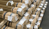 brass rodsbundles of 500kg, strapped with steel strips on carton, ends protected, individually labelled