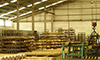 brass rodsstock of brass rods