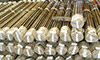 brass rodsround, extruded, sawn ends, packed in bundles of 500kg